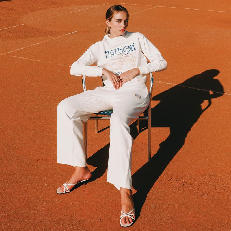 Womens Adeline Sweatpants Ivory