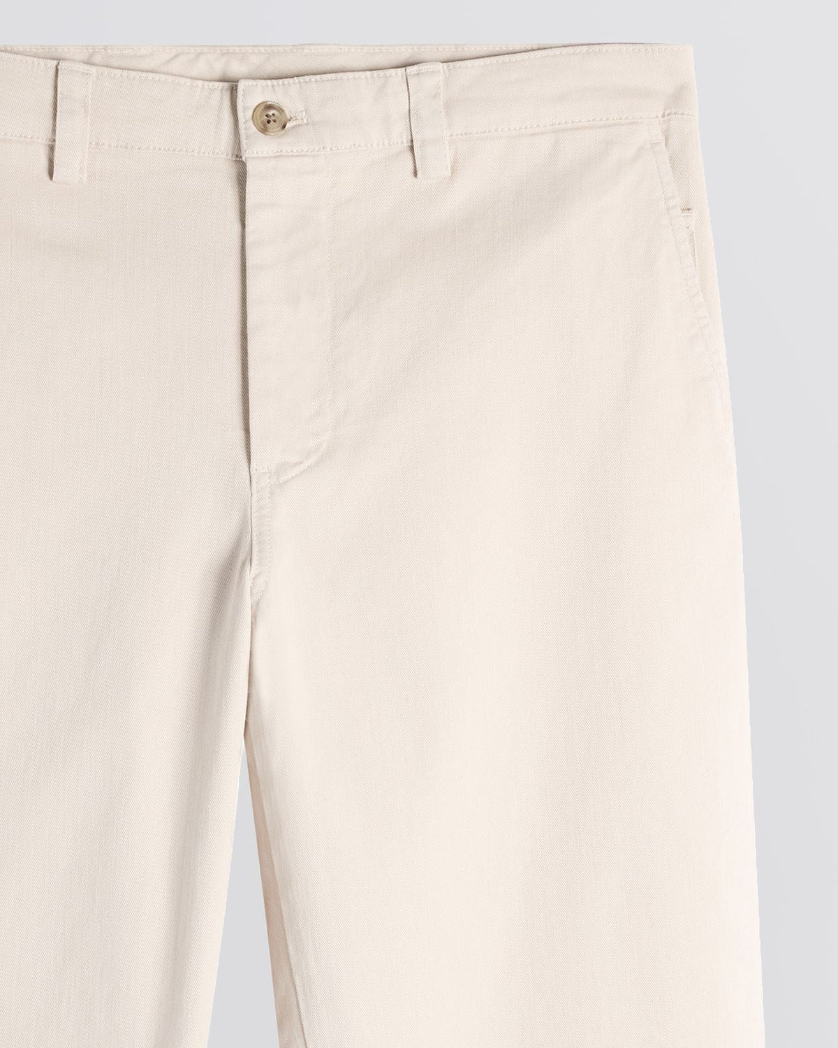 Devyn Straight Cotton Pants Moonbeam