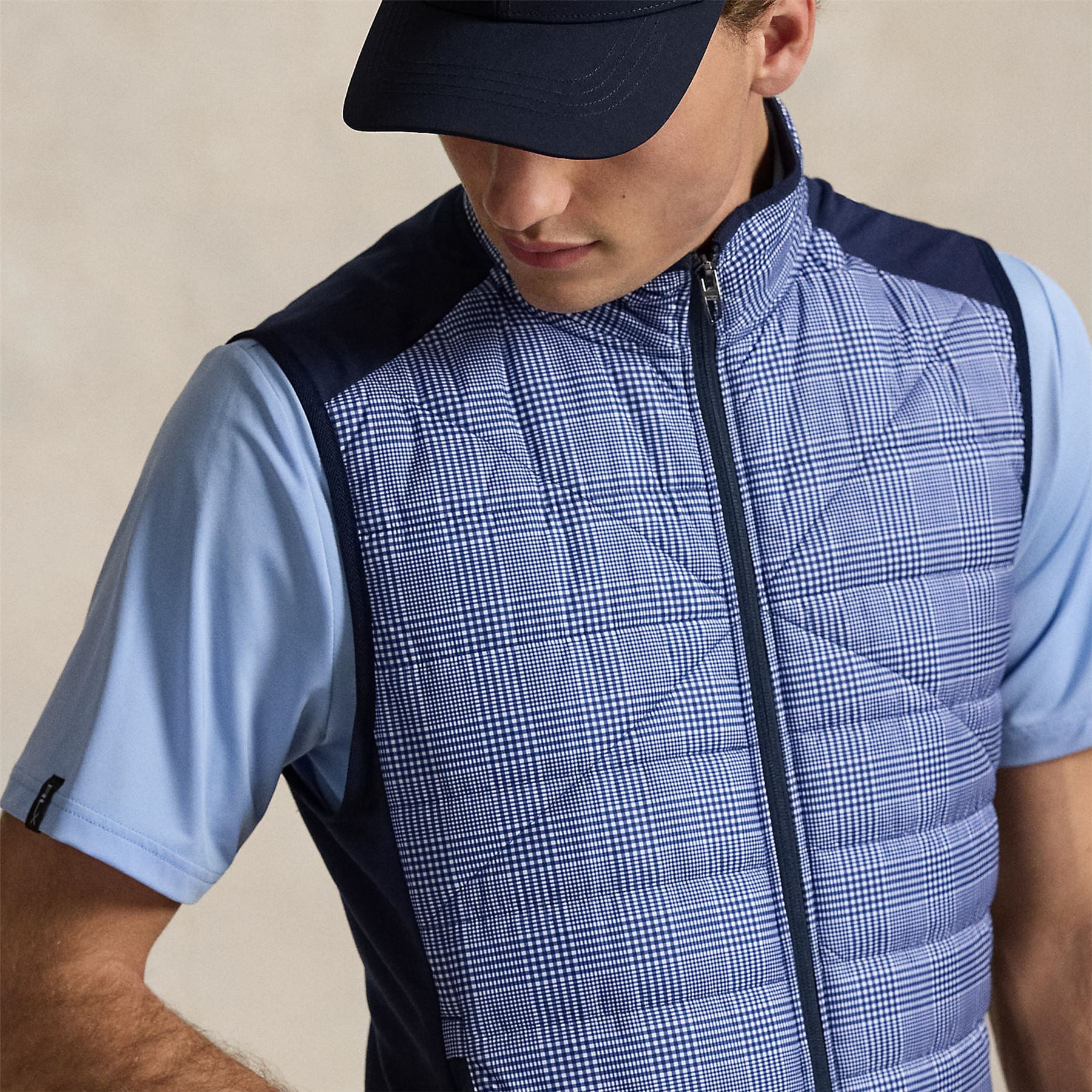 新品】CLUBHAUS Fake layered Vest + Polo CLUBHAUS Fake layered Vest