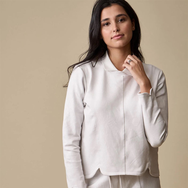 Womens Tulip Crewneck Knit