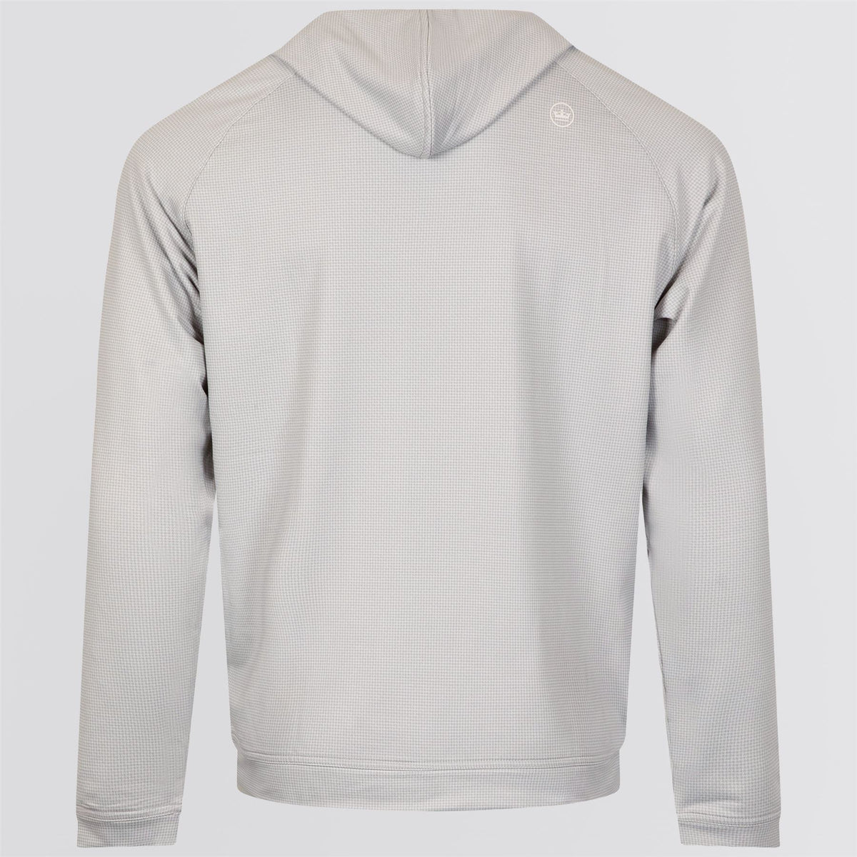 Pine Houndstooth Performance Hoodie Gale Gray