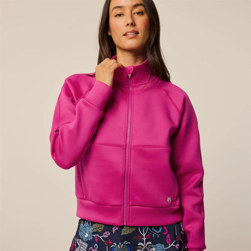 Womens Kirstina Full Zip Jacket Lychee