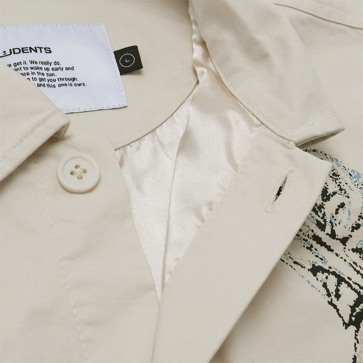 Charl Chore Jacket Off White