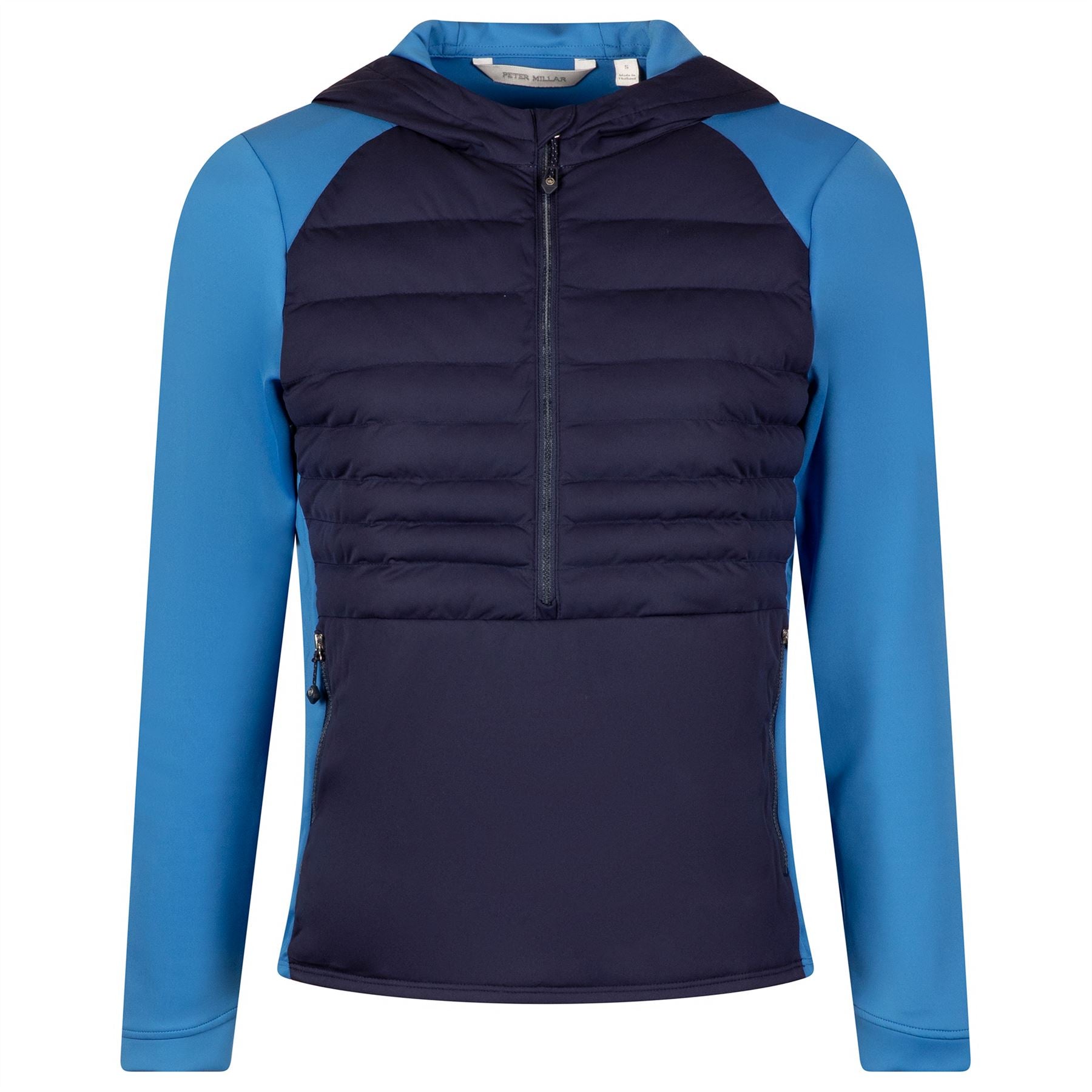 Peter Millar Hooded Merge Navy/Abaco Blue | TRENDYGOLF USA