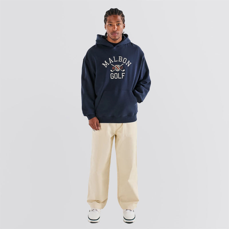 Fesque Crest Hoodie Navy