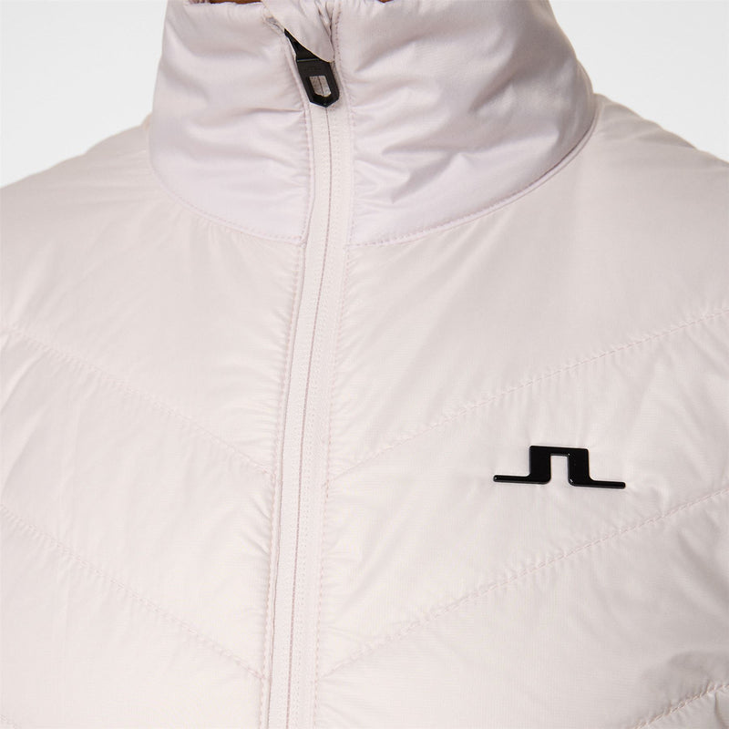 Womens Gemma Hybrid Jacket Gray Lilac