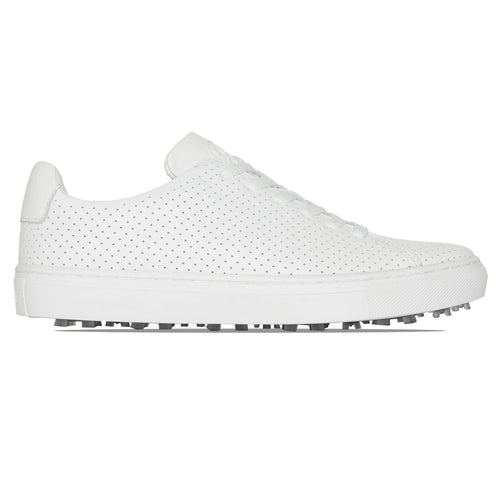 Womens Durf Perforated Leather Golf Shoe Snow - SS24