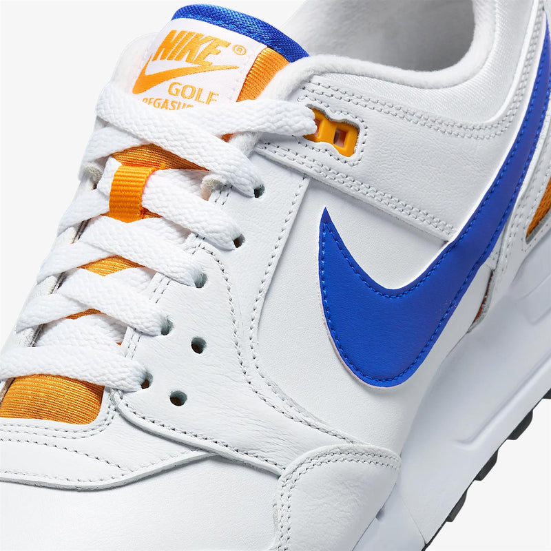 Air Pegasus '89 Golf Shoes White/Racer Blue/Orange Peel/Black