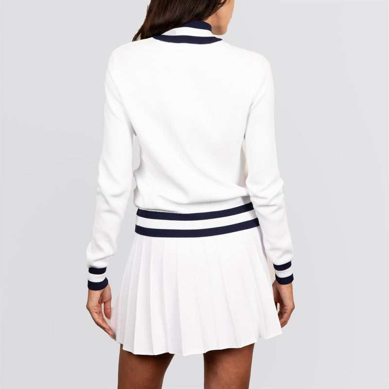 Womens Frankie Skirt White/Legacy Navy