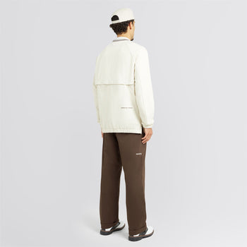 Manors V-Neck Pullover Windbreaker Ivory | TRENDYGOLF USA
