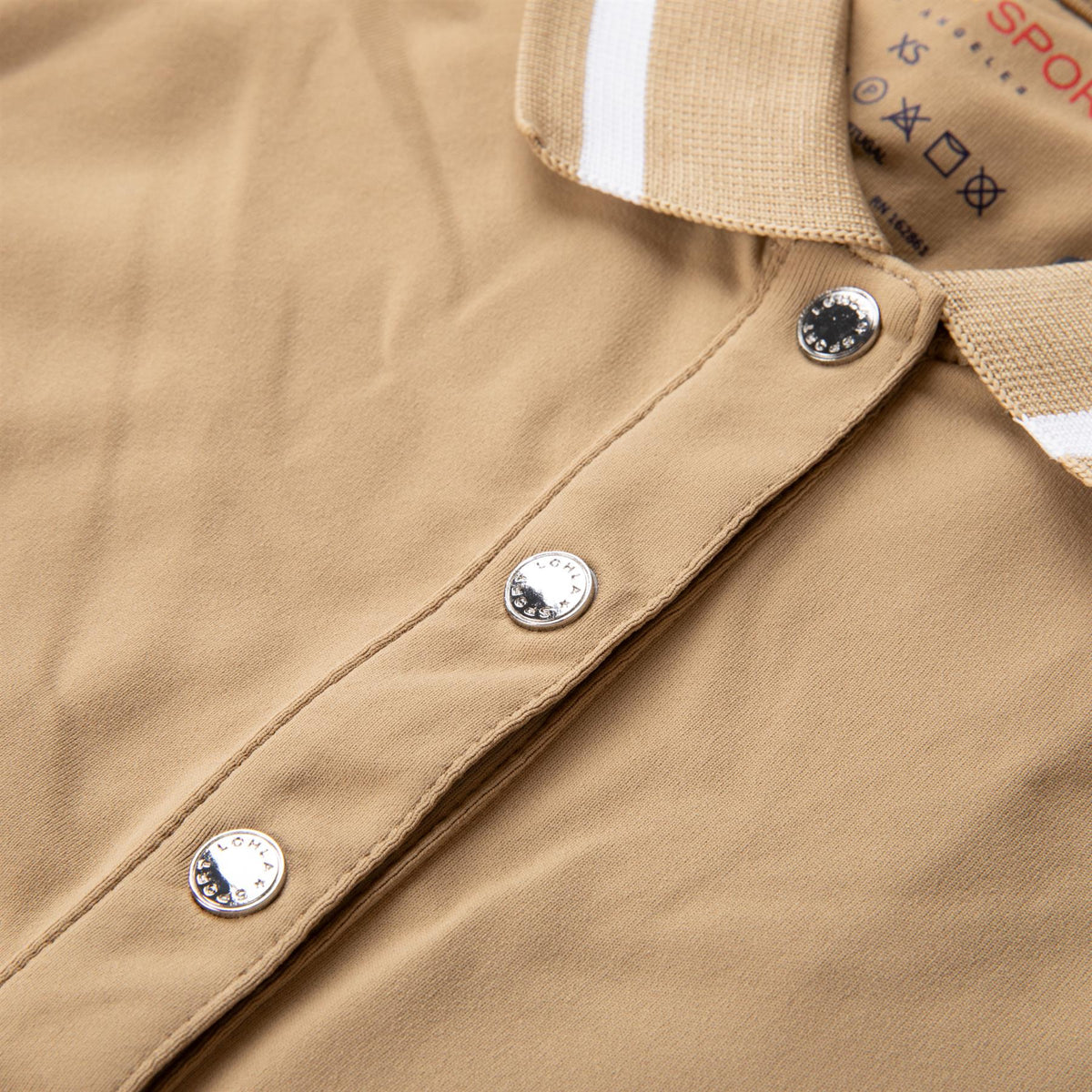 Womens The Mia Polo Khaki