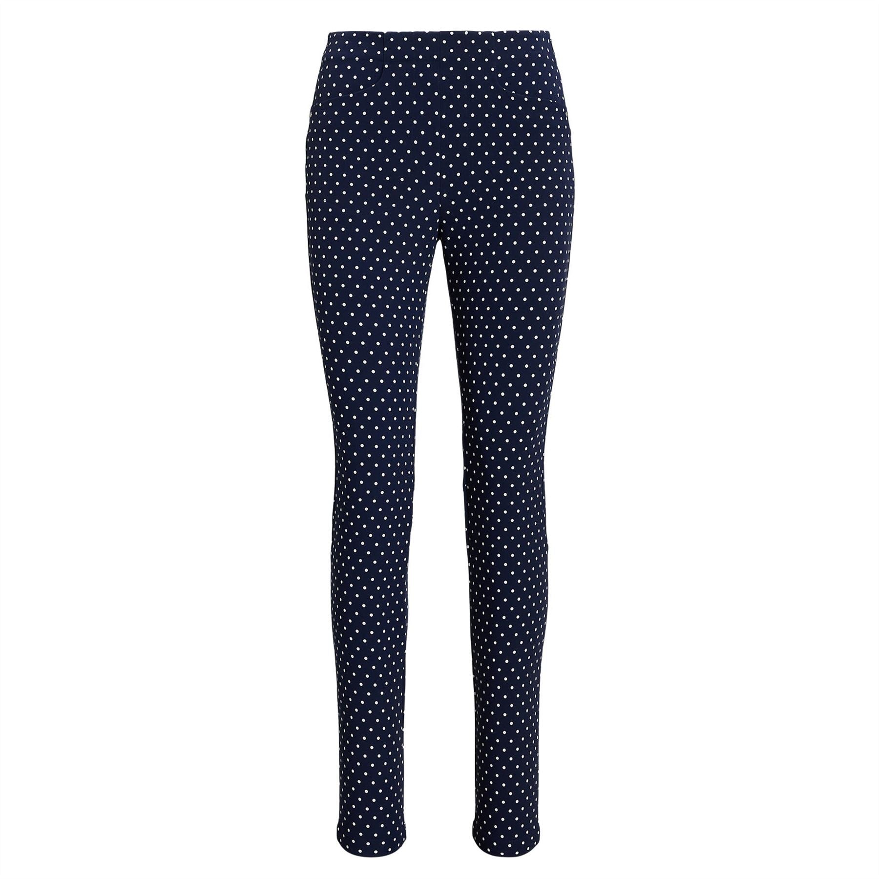 Womens RLX Multi Nylon Stretch Skinny Pants Refined Navy