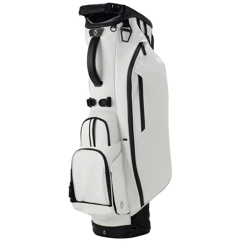 Player IV Pro Stand Bag Pebbled White