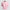 RLX Womens Cotton Blend Sweater Polo Light Pink/White Splash