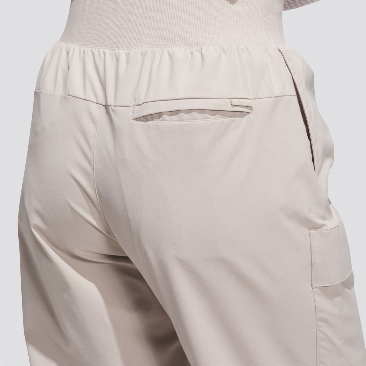 Womens Beyond The Course Twistweave Lined Cargo Pants Wonder Taupe