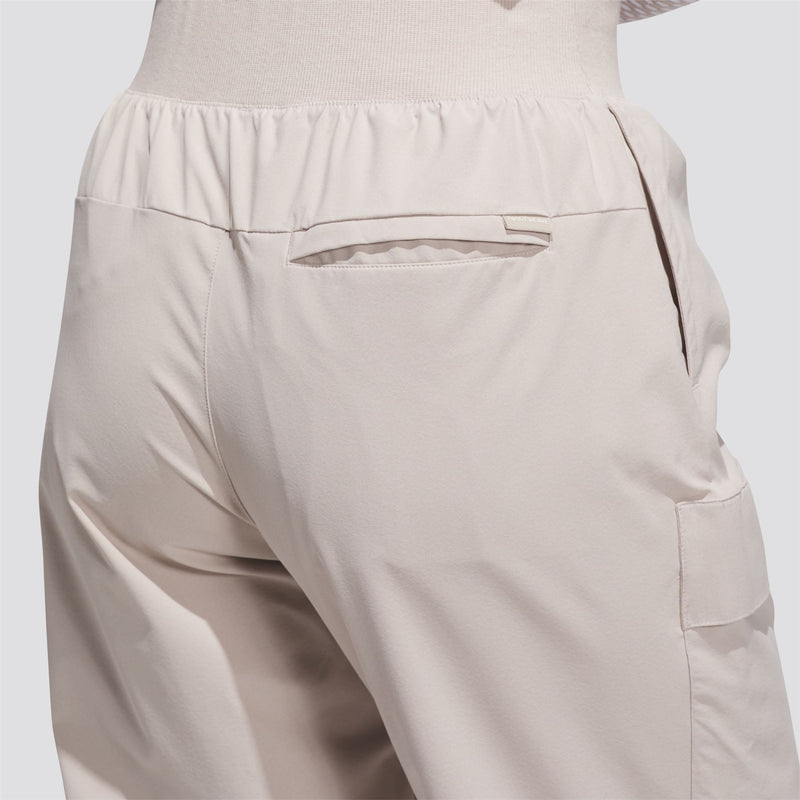 Womens Beyond The Course Twistweave Lined Cargo Pants Wonder Taupe