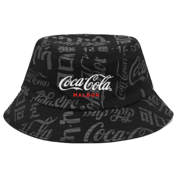 Malbon Golf x Coca Cola International Bucket Hat Black