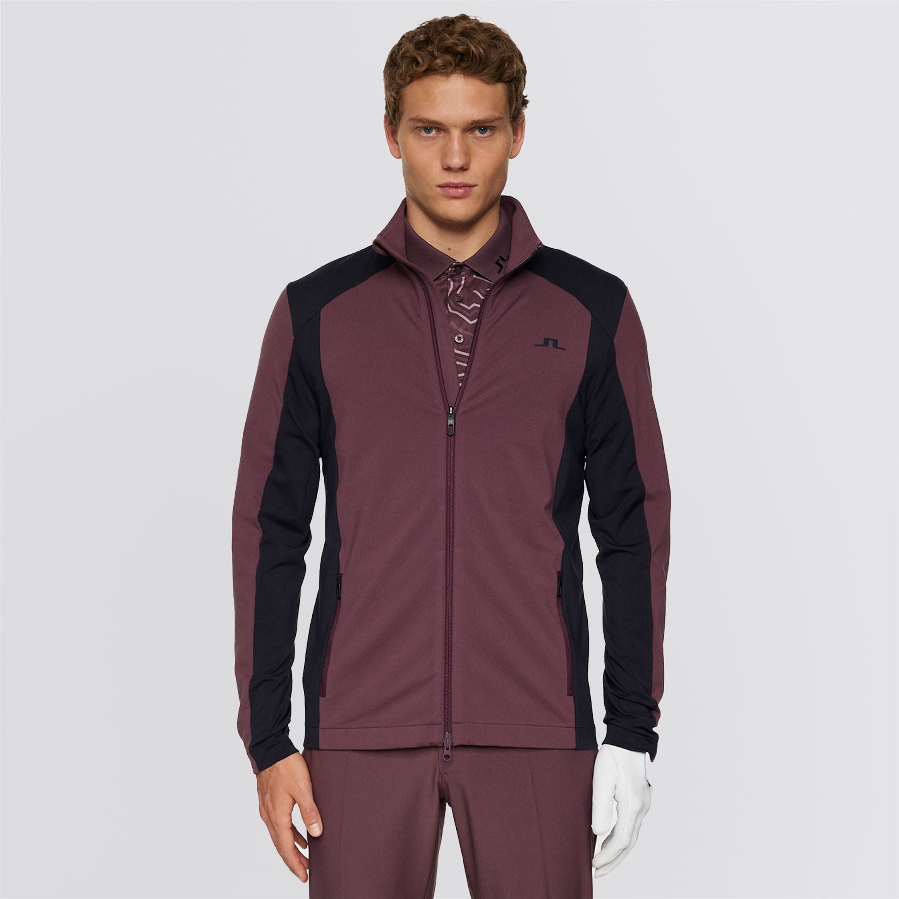 Banks Zip Mid Layer Huckleberry