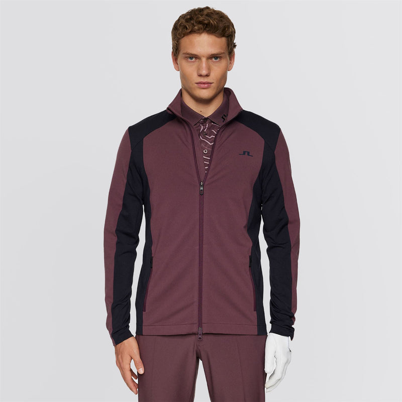 Banks Zip Mid Layer Huckleberry