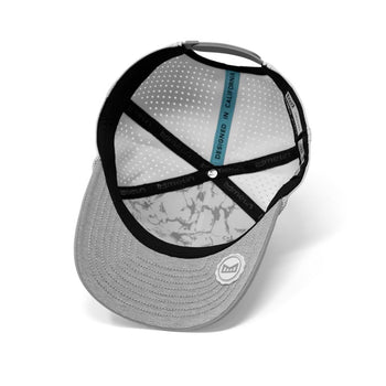 Melin Hydro Odyssey Rope Bulls Icon Cap White/Grey | TRENDYGOLF USA