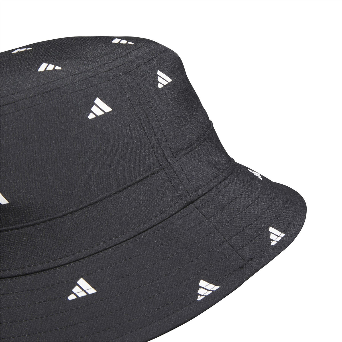 Womens Printed Bucket Hat Black