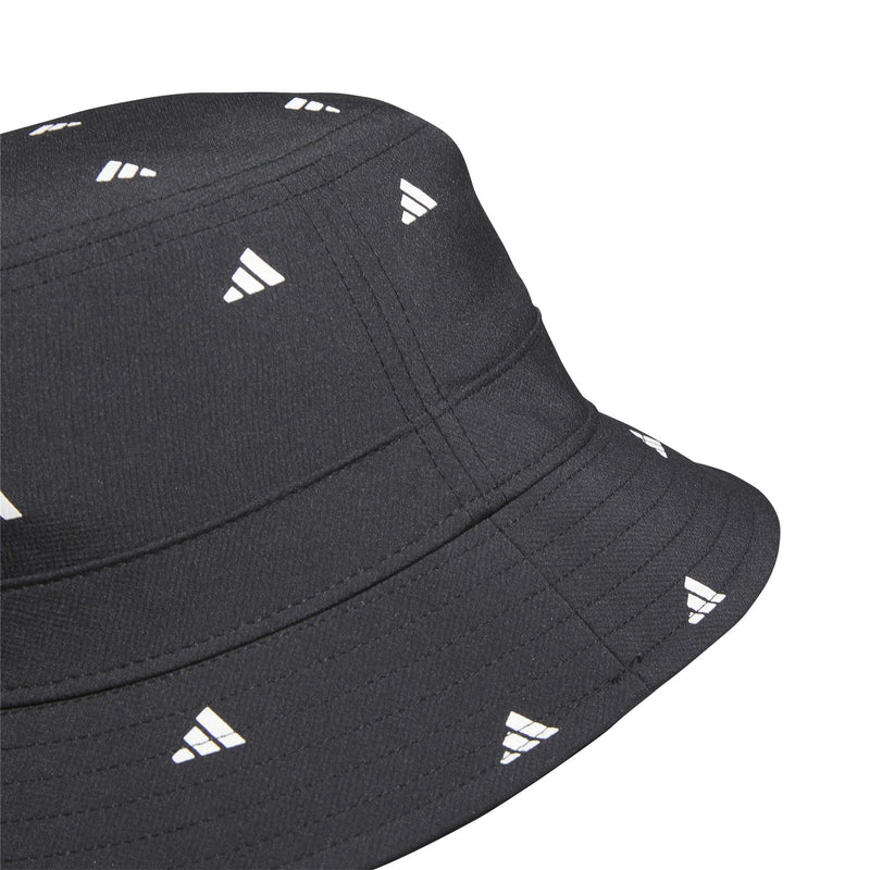 Womens Printed Bucket Hat Black