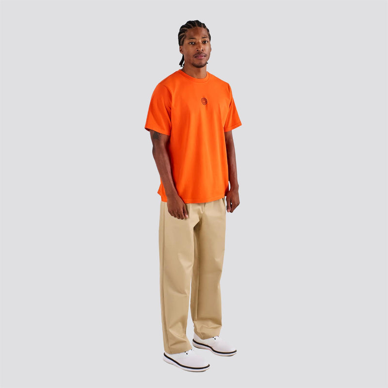 Reverse Pleat Pants Khaki