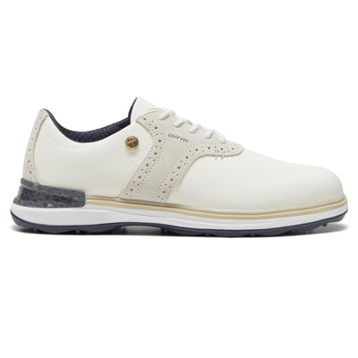 X Arnold Palmer Avant Golf Shoes Warm White/Deep Navy/Pale Pink - SS24