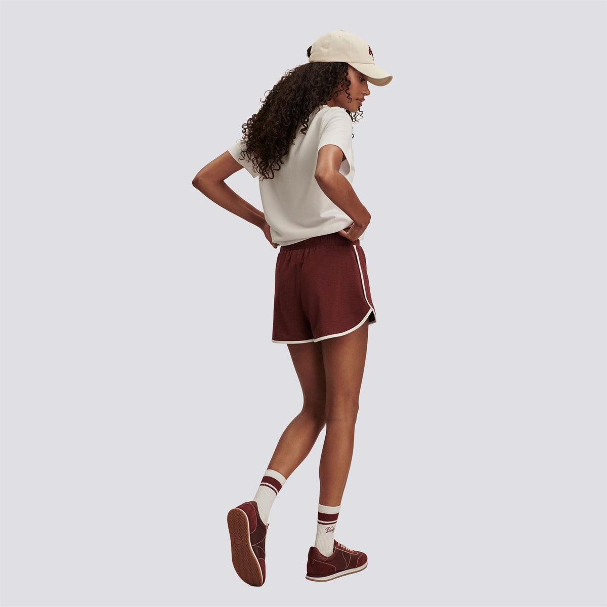 Womens Marty Active 3 Inch Shorts Port Marl
