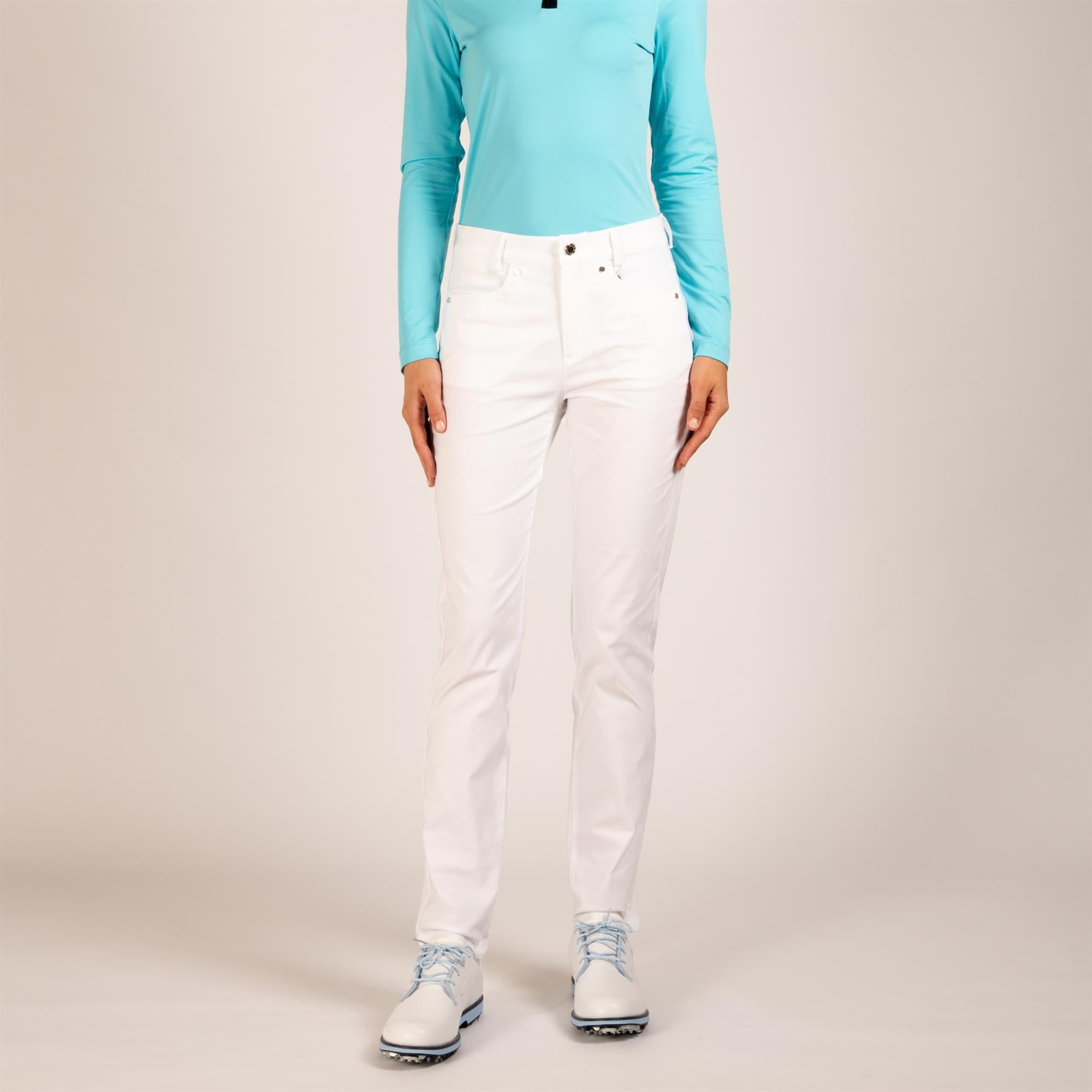 Womens The Very Pants White