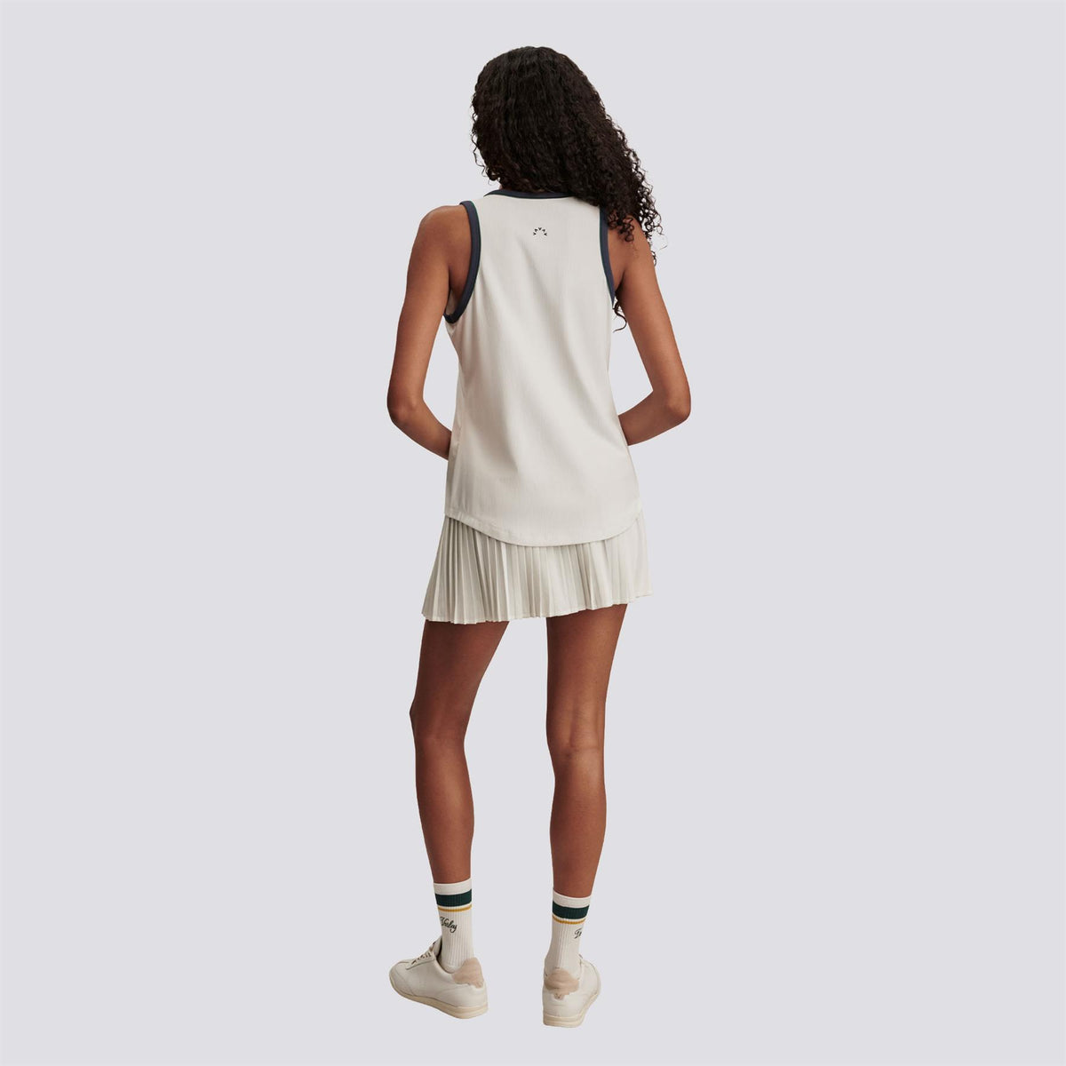 Womens Tegan Performance Tank White