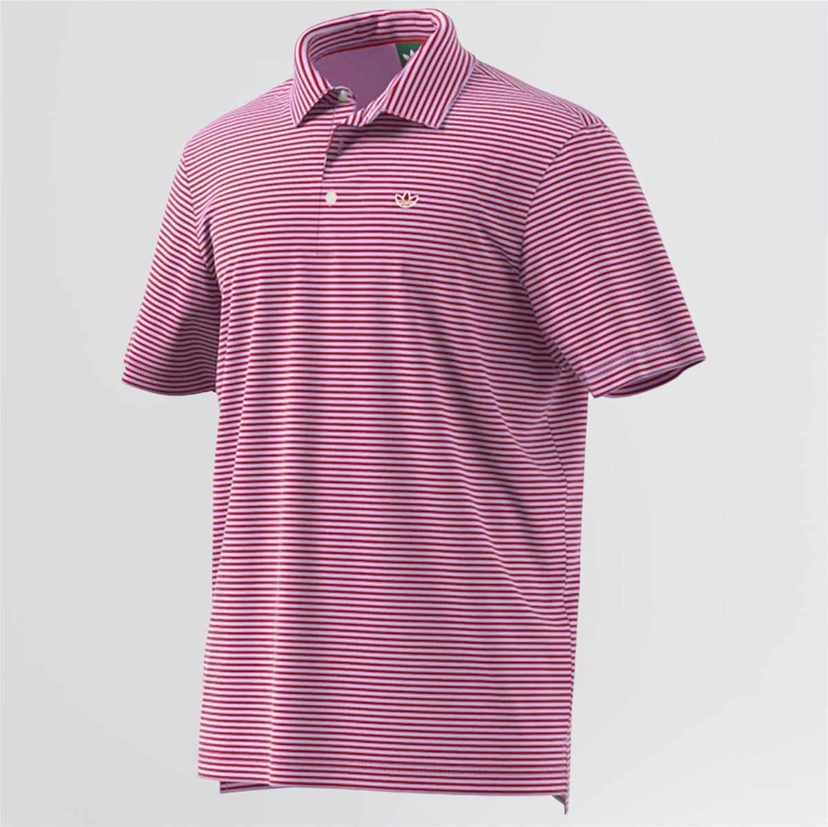 Originals Stripe Pique Polo Bliss Lilac/Better Scarlet