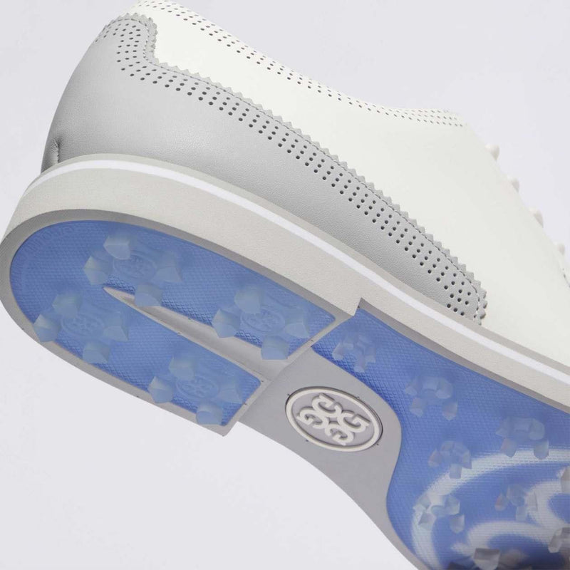 Gallivanter Leather Brogue Golf Shoes Snow/Nimbus