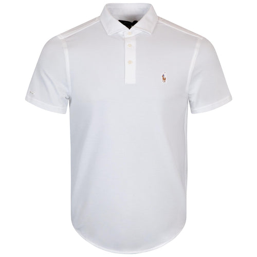 RLX Performance Pique Knit Polo Ceramic White - SS25