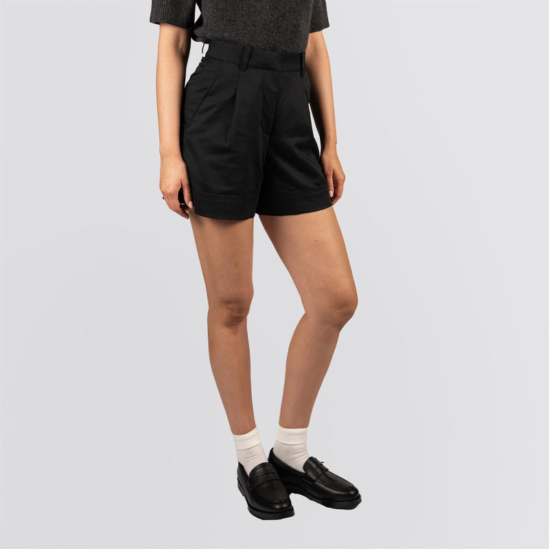 Womens Caroline Shorts Black