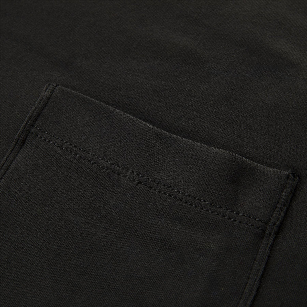 Womens Tulip Pocket Tee Black