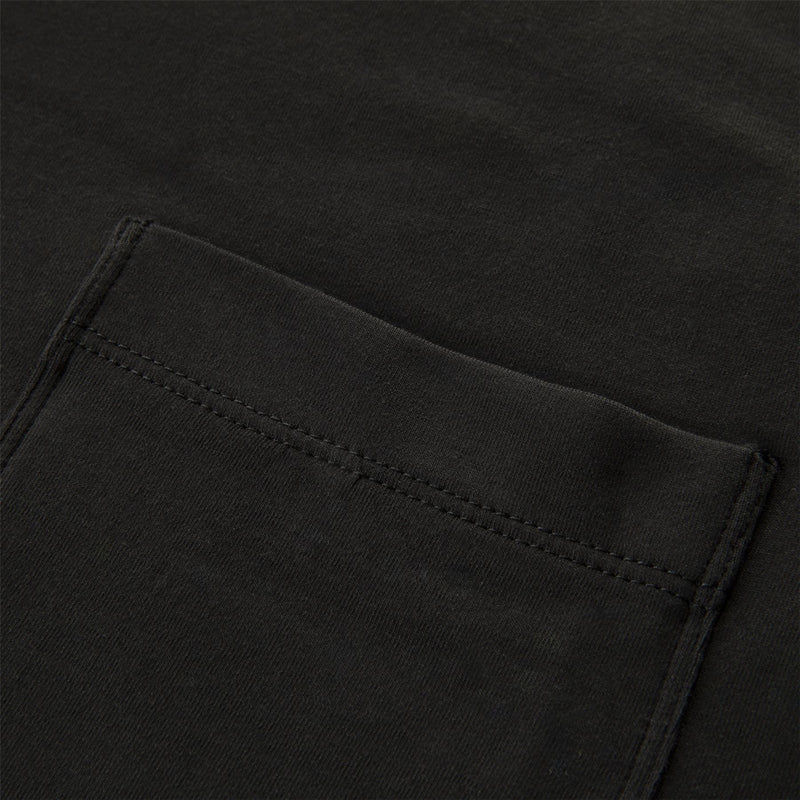 Womens Tulip Pocket Tee Black