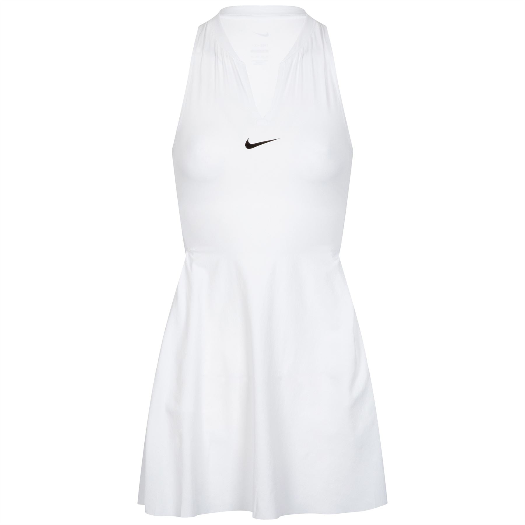 Womens DRI FIT Club Dress White/Black
