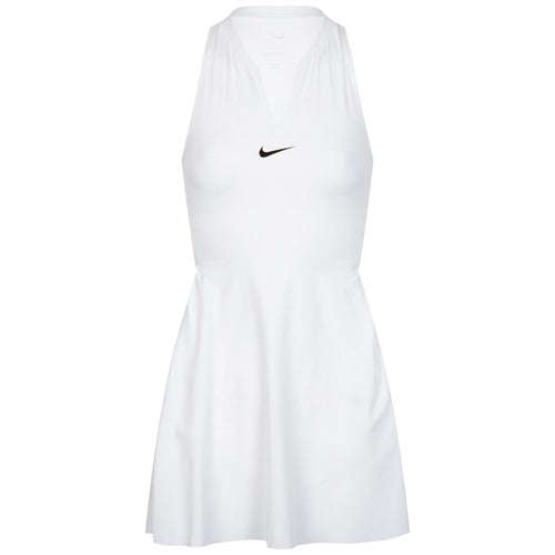 Womens DRI FIT Club Dress White/Black - AW24