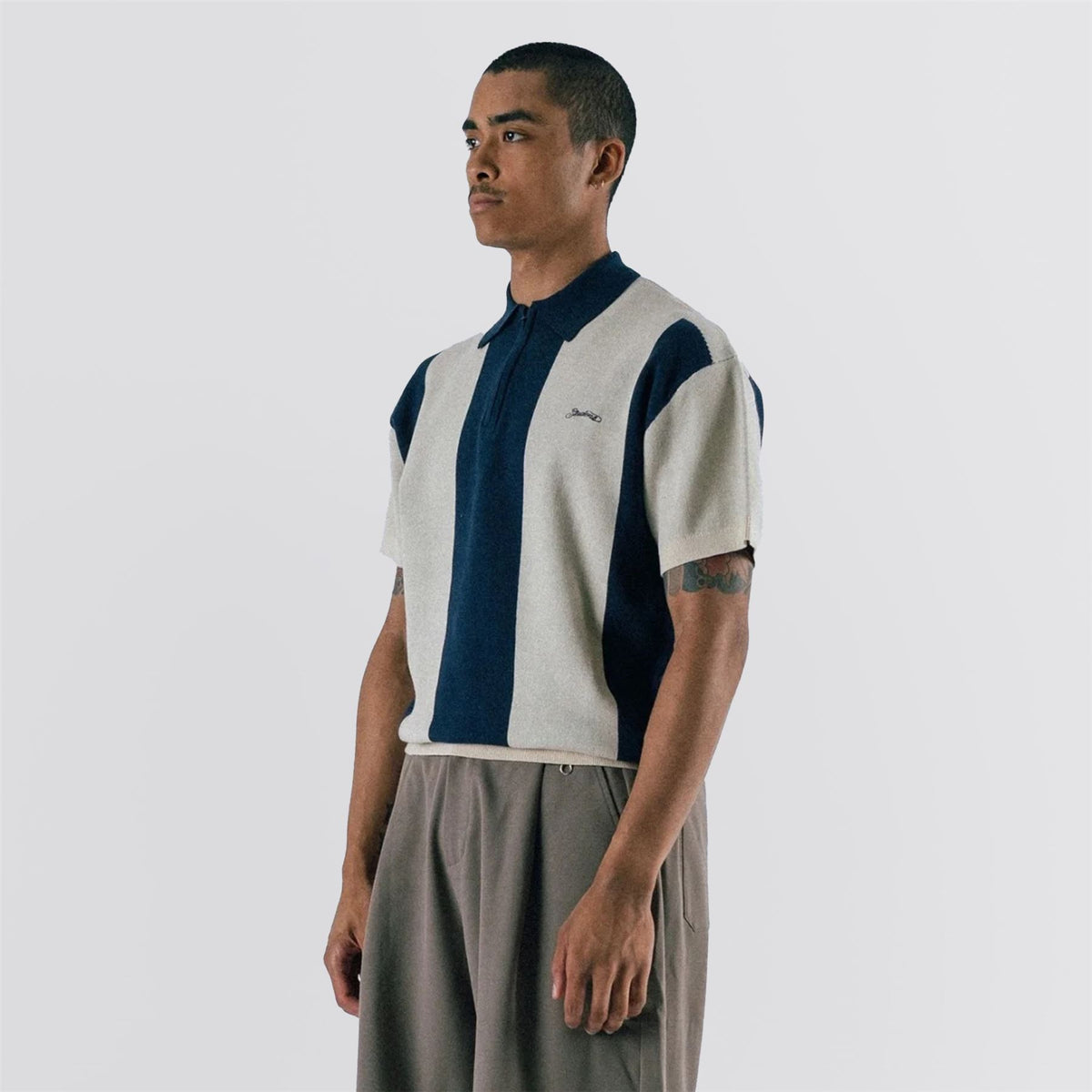 Umpire Sweater Polo Navy