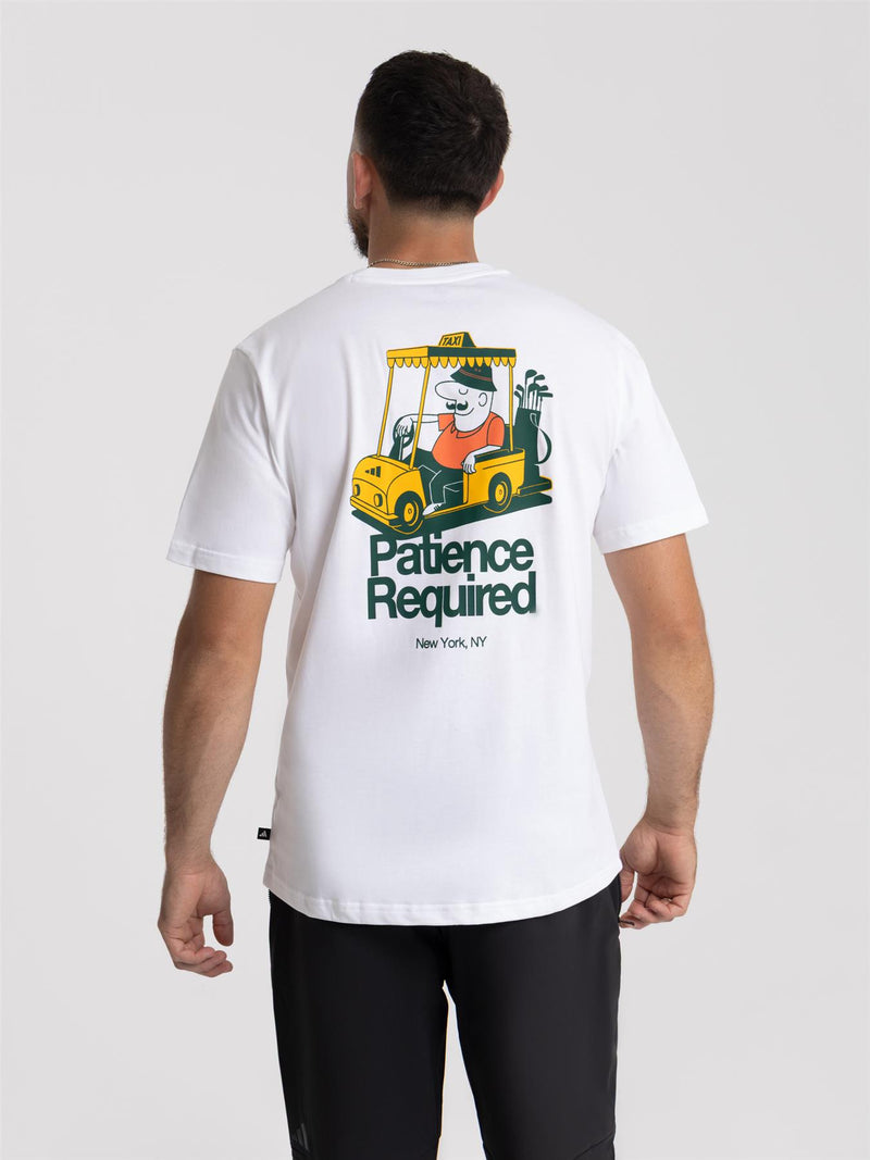 Chip In NYC Graphic Tee White
