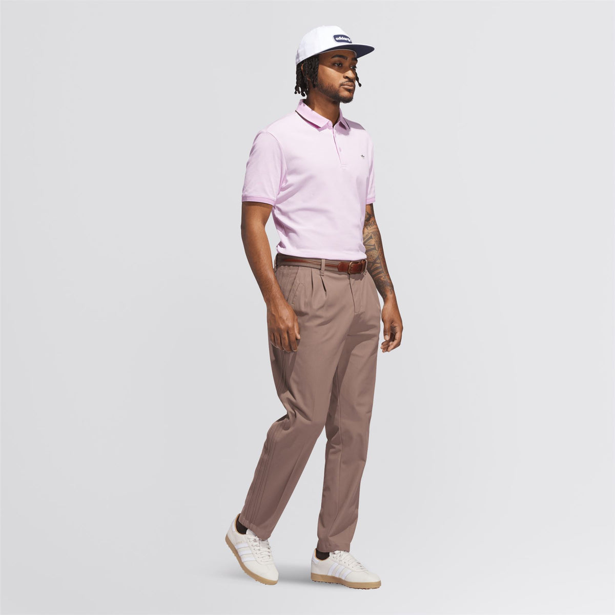 Originals Twistknit Trefoil Polo Bliss Lilac