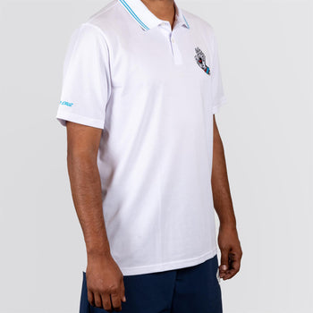Malbon x Santa Cruz Fairway Polo White | TRENDYGOLF USA