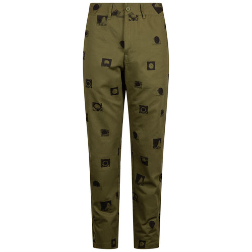 Chester Twill Pants Olive - 2024