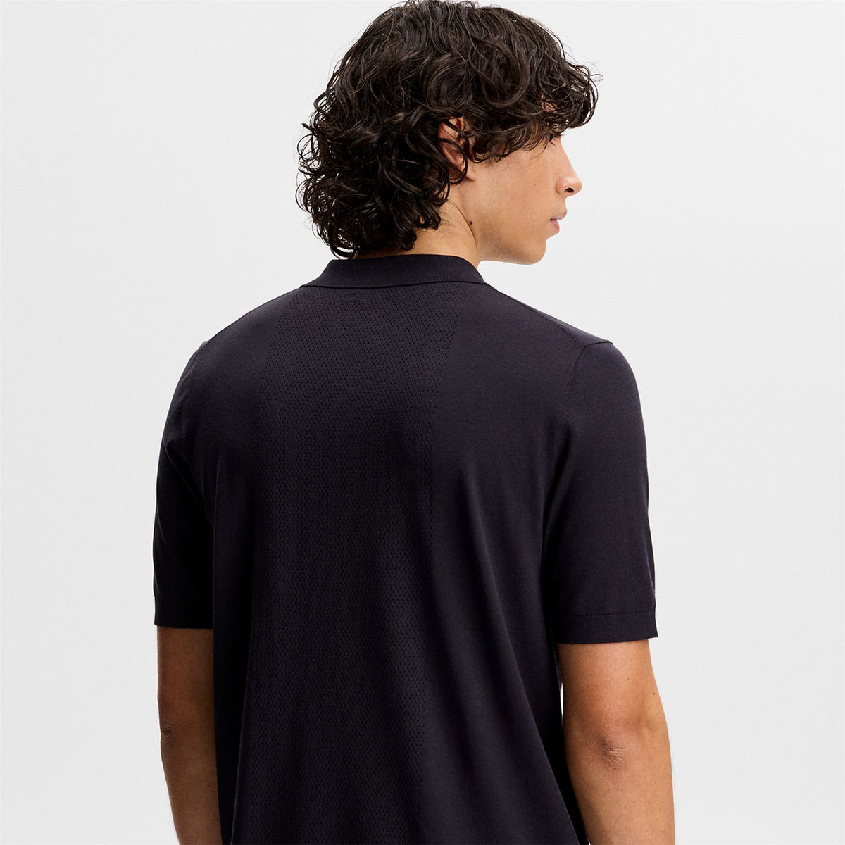 Reymond Seasonal Knit Polo JL Navy