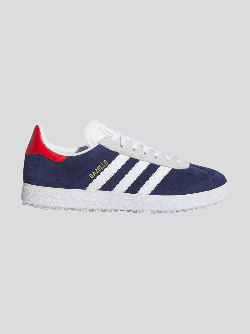 Gazelle Spikeless Golf Shoes Dark Blue/Footwear White/Pure Ruby