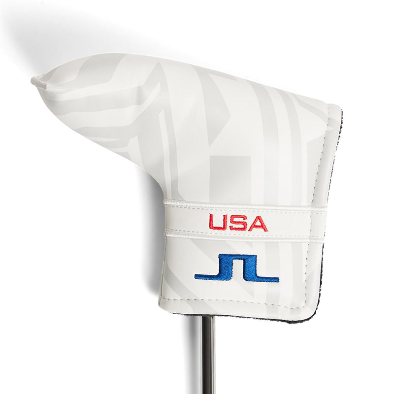 Blade Putter Headcover US Golf White