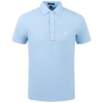 Soul Performance Mesh Polo Blue Frost