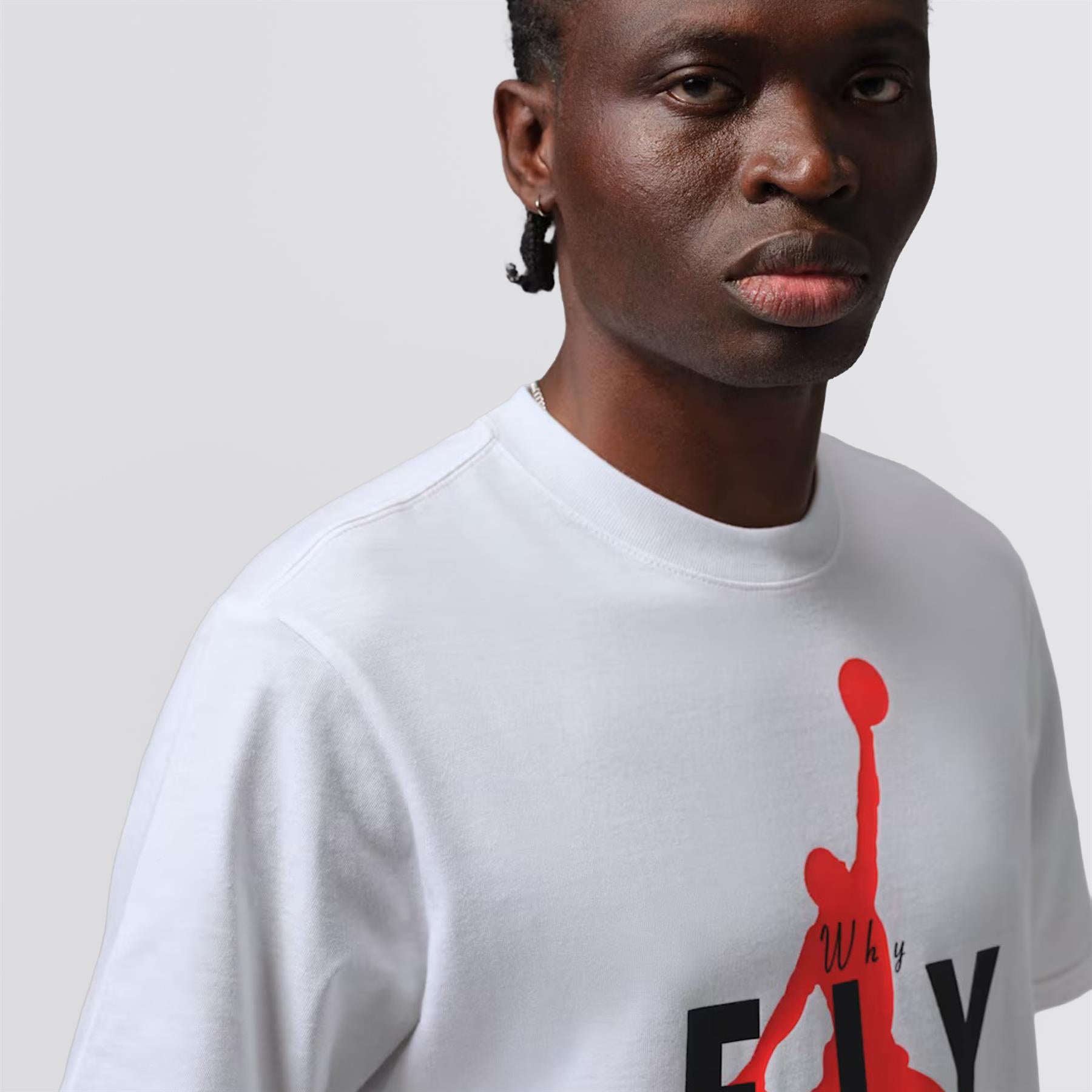 Jordan Golf Dri-FIT Golf T-Shirt White | TRENDYGOLF USA