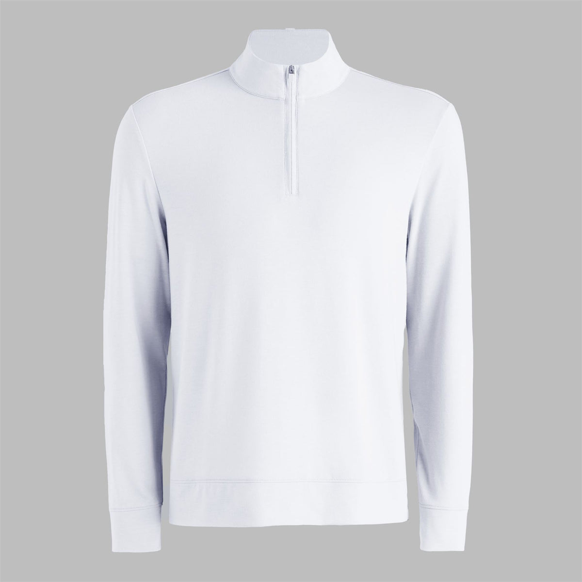 Luxe Mid Quarter Zip Snow
